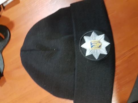 шапка полицейского