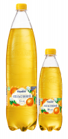 Напій безалкогольний сильногазований соковмісний «Апельсиновий» 1.5л, 0.5л