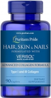 Puritan's Pride Hair Skin Nails 90 tabs