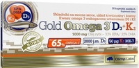 Olimp Gold Omega-3 D3+K2 30 caps