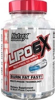 Nutrex Lipo-6X multi-phase 60 caps