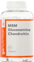 GoNutrition MSM Glucosamine Chondroitin 90 tabs 