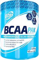 6PAK Nutrition BCAA PAK 400g  Тропичный пунш