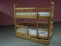 Двухъярусная кровать Карина-Люкс Без ящиков
