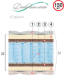 Матрас пружинный Стронг Размер 90*190 см
