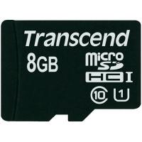 Карта памяти Transcend 8GB microSDHC Class10 UHS-I (TS8GUSDCU1)