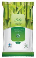 Влажные салфетки Siela Tropical Green