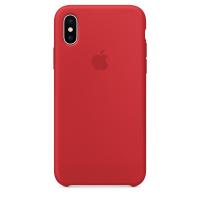 Чехол для телефона Original Silicone case iPhone X Red