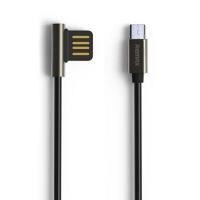 Дата кабель USB 2.0 AM to micro USB (B) 1.0m Remax RC-054m Black