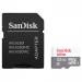 Карта памяти SANDISK 32GB microSDHC UHS-I Ultra + SD adapter (SDSQUNS-032G-GN3MA)