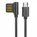 Дата кабель USB 2.0 AM to micro USB (B) Remax RC-075m Black