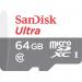 Карта памяти SANDISK 64GB microSDXC UHS-I Ultra + SD adapter (SDSQUNS-064G-GN3MA)