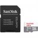 Карта памяти SANDISK 16GB microSDHC UHS-I Ultra + SD adapter (SDSQUNS-016G-GN3MA)