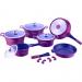 Набор посуды Royalty Line RL-ES1014M Purple 14 pcs