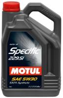 Моторное масло Motul Specific 229.51 5W30 (5л)