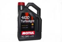 Моторное масло Motul 4100 Turbolight SAE 10w40 (5л)