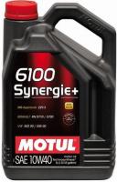 Моторное масло Motul 6100 Synergie+ 10w40 (5л)