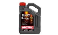 Моторное масло Motul 8100 X-clean FE 5W30 (5л)
