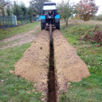 Послуги екскаватора ТРАНШЕЄКОПАЧ (БАРА) Грунторіз